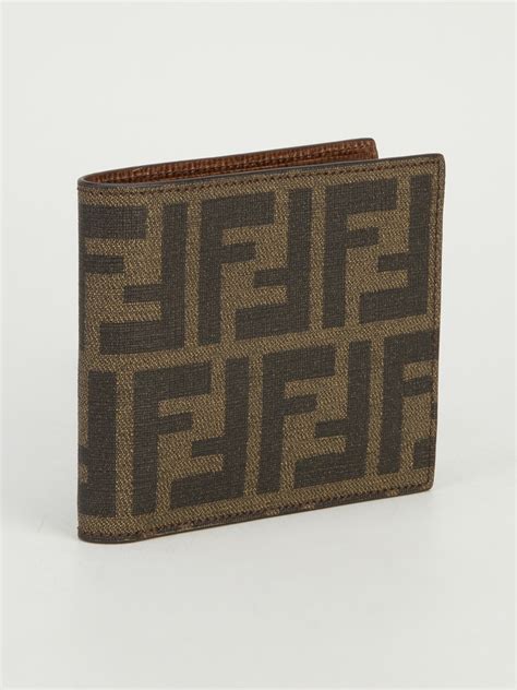 mens wallet fendi|Fendi men's wallet print.